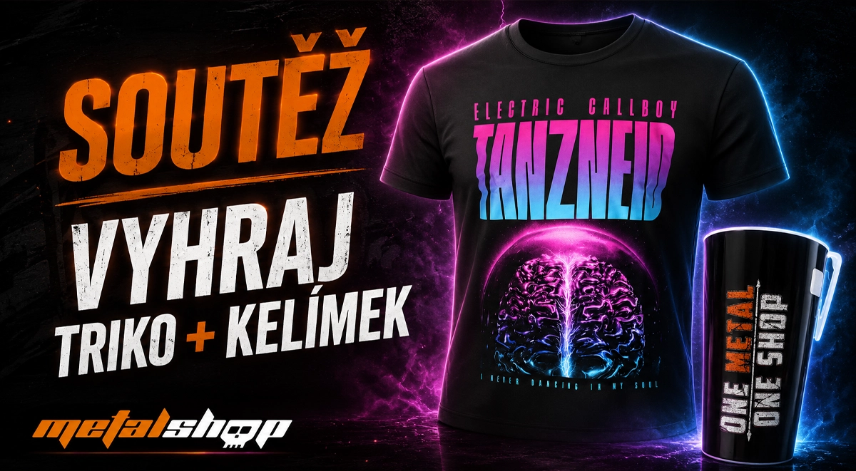 První soutěž na Viperra.cz: Vyhraj tričko Electric Callboy a kelímek Metalshop